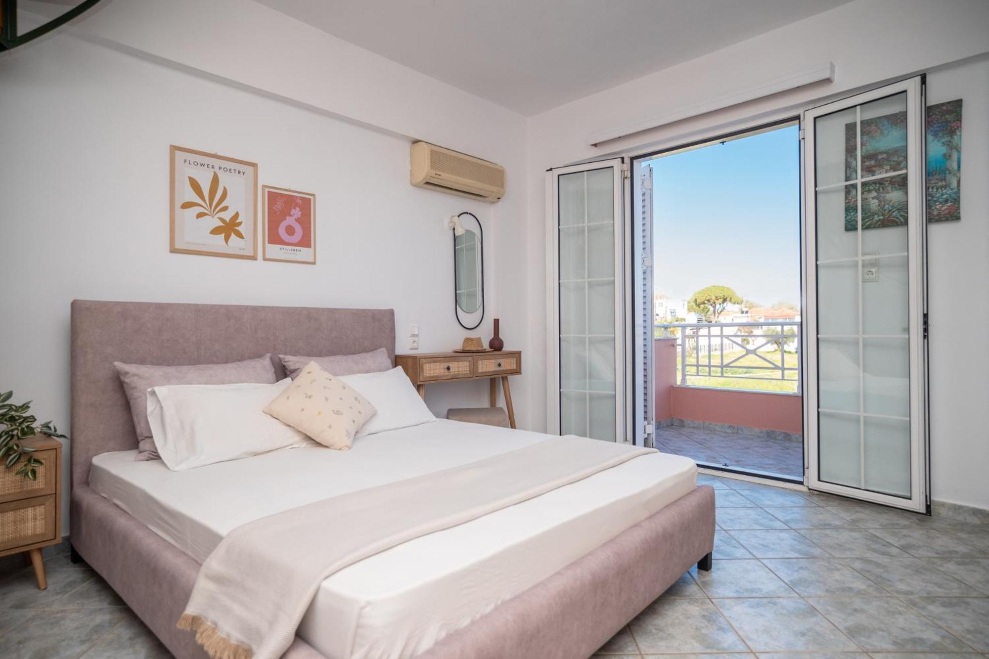 Villa Spiros II Apartments & Studios Лаганас Экстерьер фото
